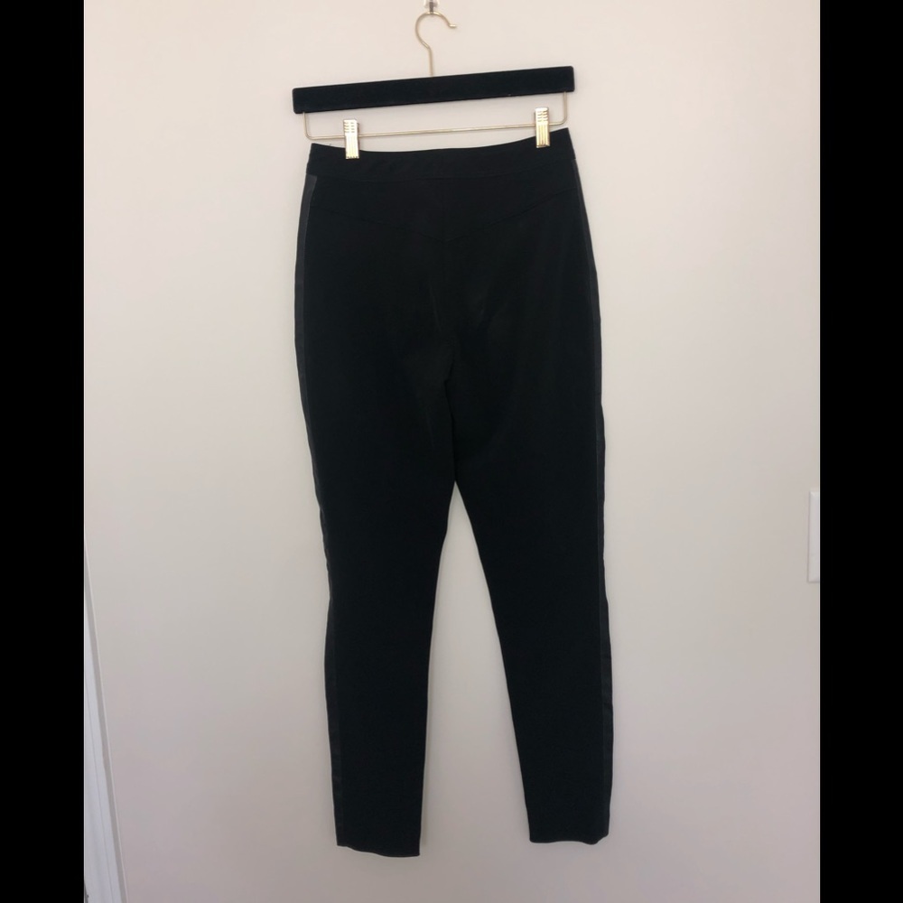 Yigal Azrouel Leather Moto Leggings Pants - Picture 5 of 9